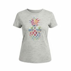 Swinger's Paradise Unisex Large Playful Pineapple Sunglasses Graphic T-Shirt